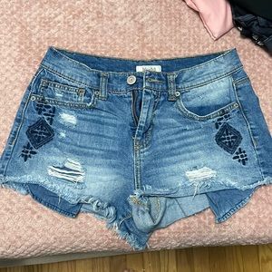 Jean shorts